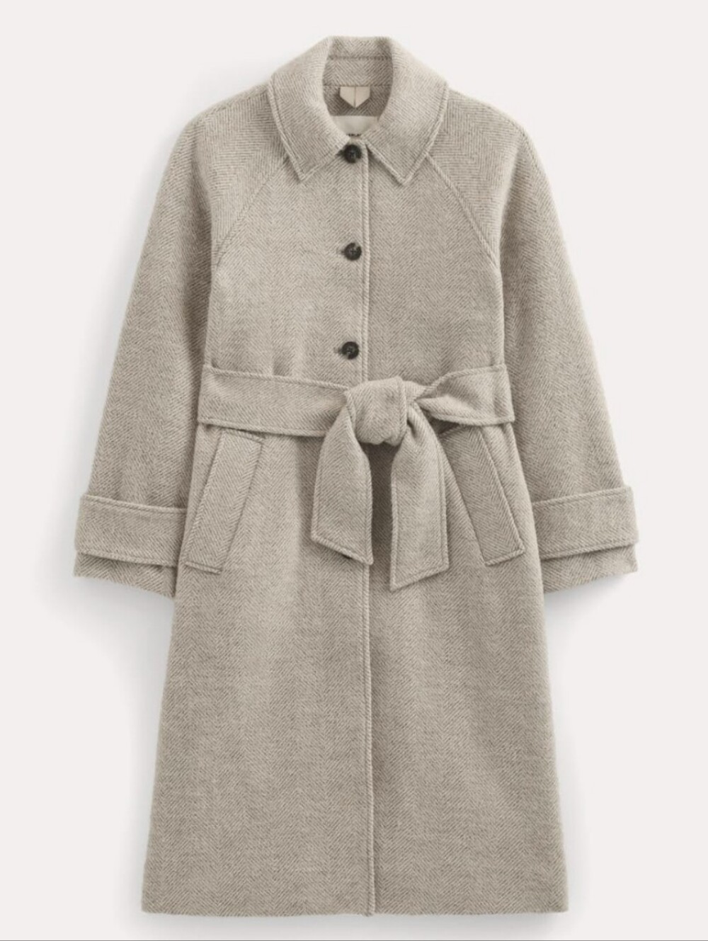 🆕EVERLANE The Italian Belted Overcoat
